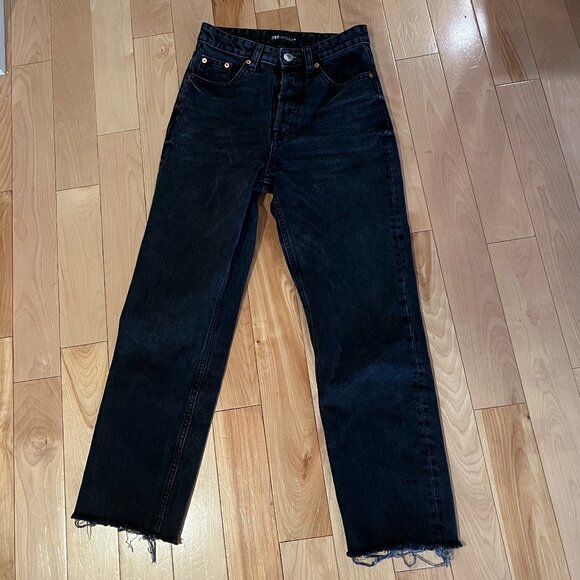 Zara - Black Jeans (Size 2) - Picture 3 of 7